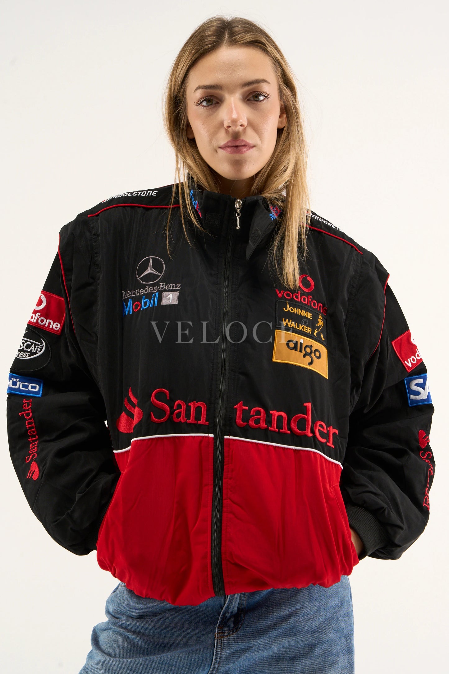 McLaren x Mercedes-Benz Vintage Jacket - Red Edition | VELOCE
