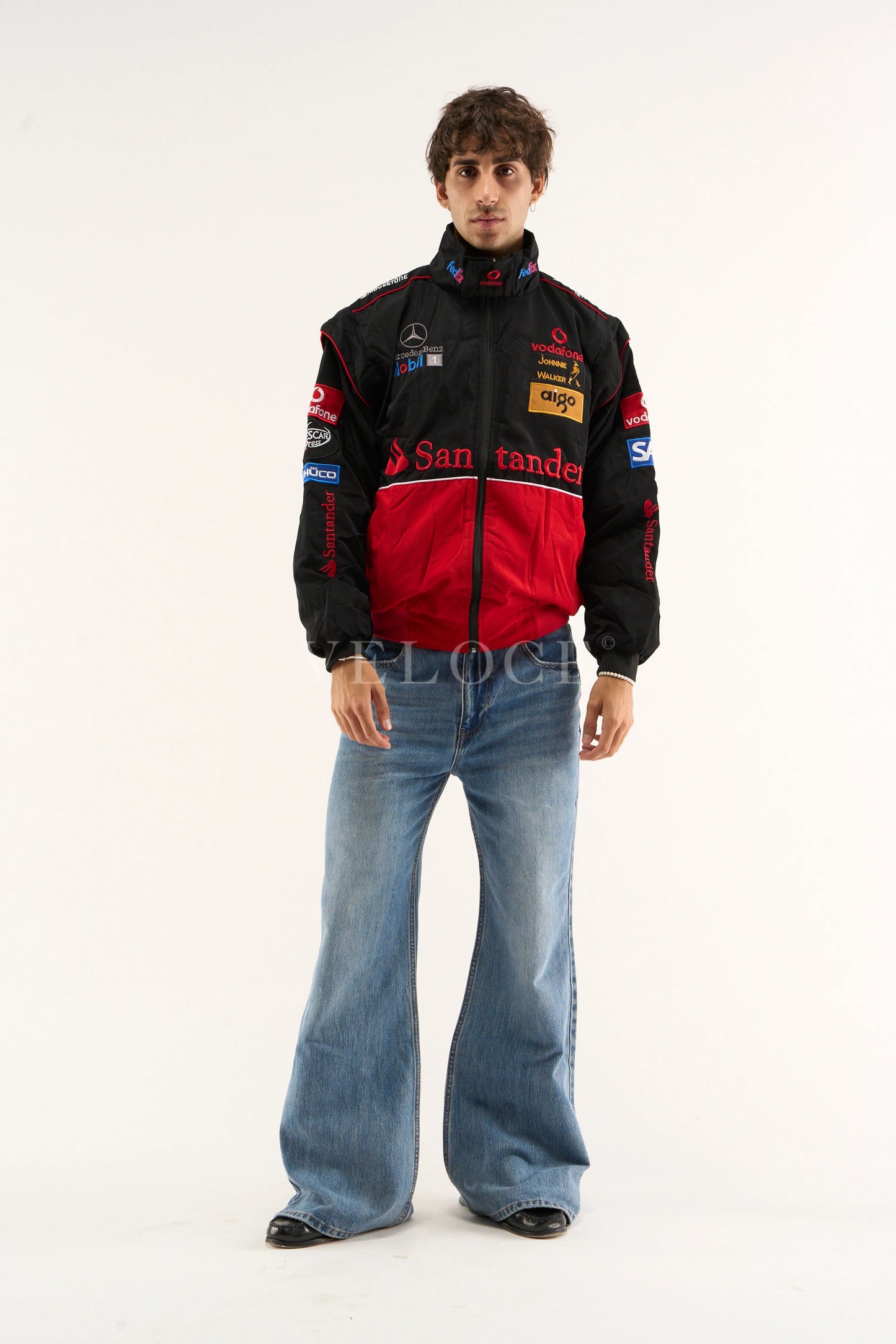 McLaren x Mercedes-Benz Vintage Jacket - Red Edition - VELOCE