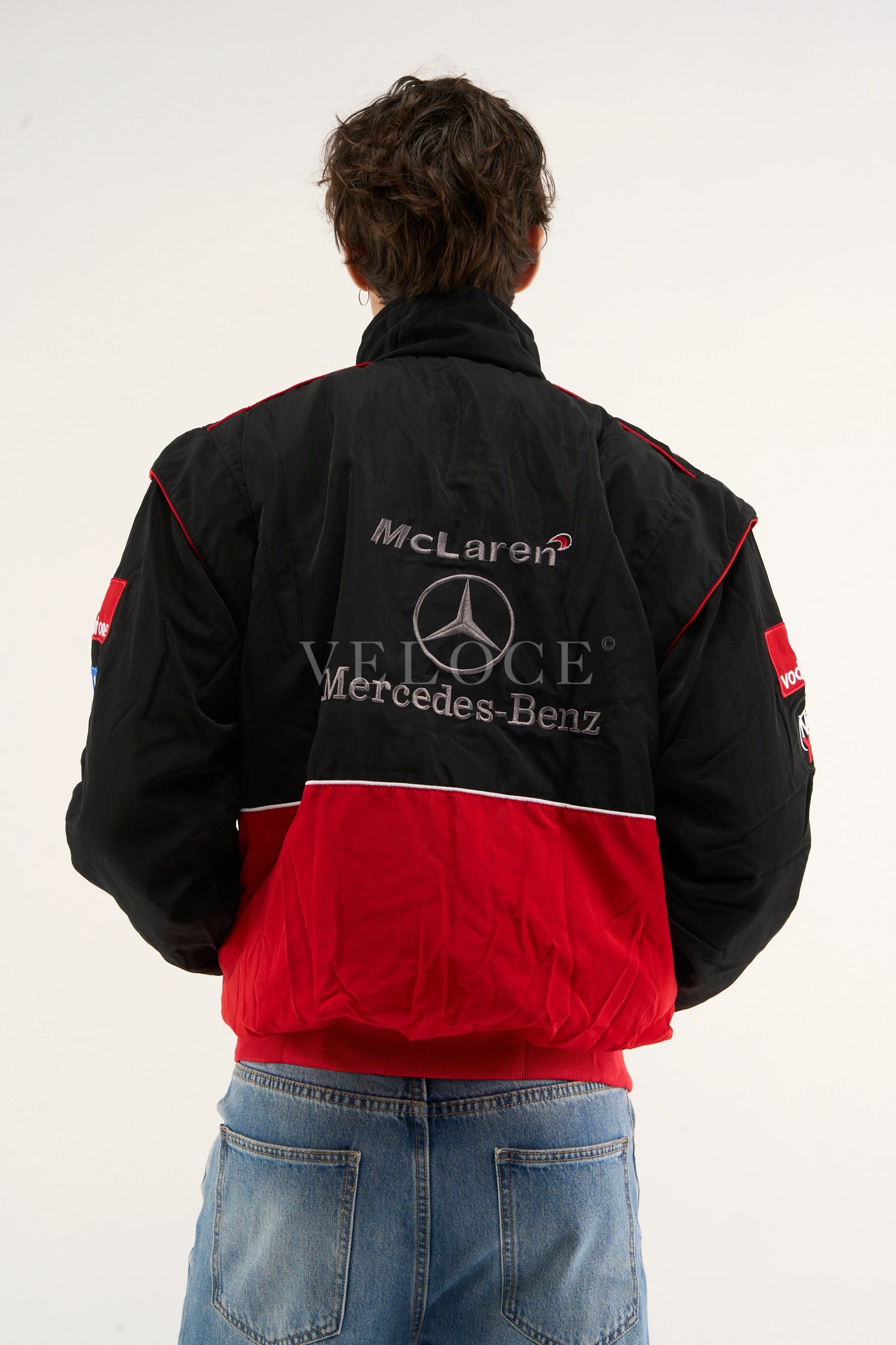 McLaren x Mercedes-Benz Vintage Jacket - Red Edition - VELOCE