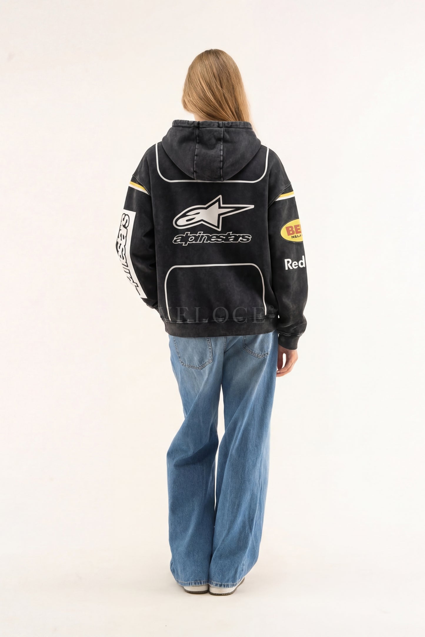 Red Bull Racing Hoodie - Carbon Wash
