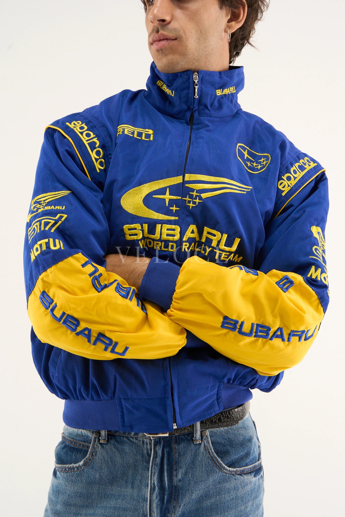 Subaru World Rally Team Vintage Jacket - VELOCE